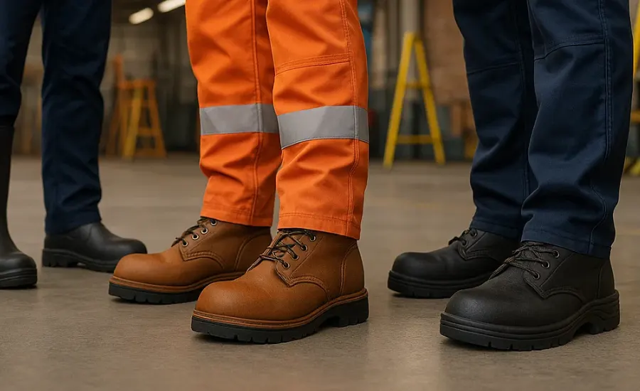 نقاط ضعف رایج در کفش‌های ایمنی ارزان‌قیمت